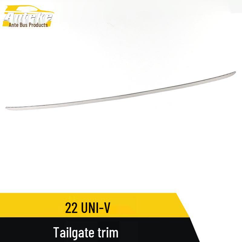 22 UNI-V Tailgate Trim & Bumper Anti-Scratch Sticker - Bright Strip Car Accessory