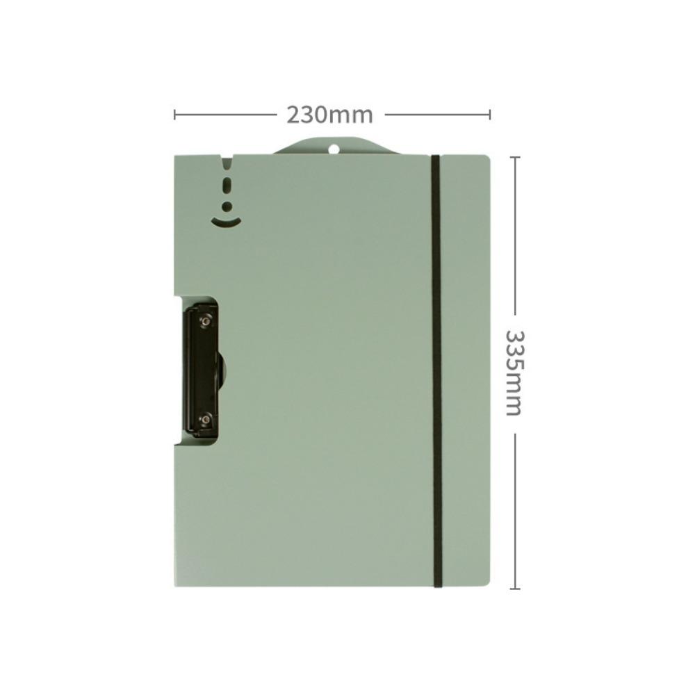 

Многофункциональная папка для файлов формата А4 с ремешком, клипборд, зажим для хранения экзаменационных работ, студенты зелёный