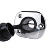 15/30/90 Degree 316 Stainless Steel Fishing Rod Holder with PVC Cap Inner Tube and Gasket for Boat Marine Accessories