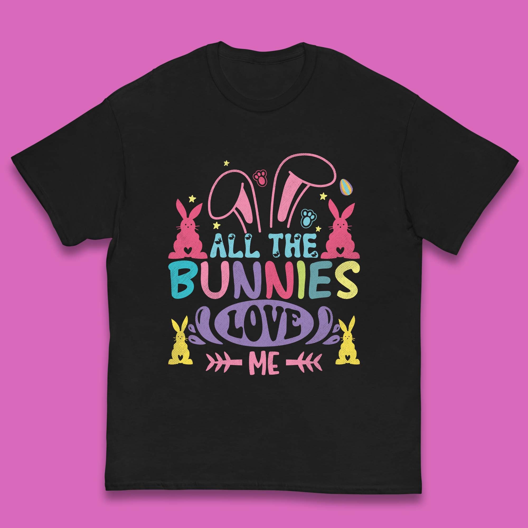All The Bunnies Love Me Kids T-Shirt 110