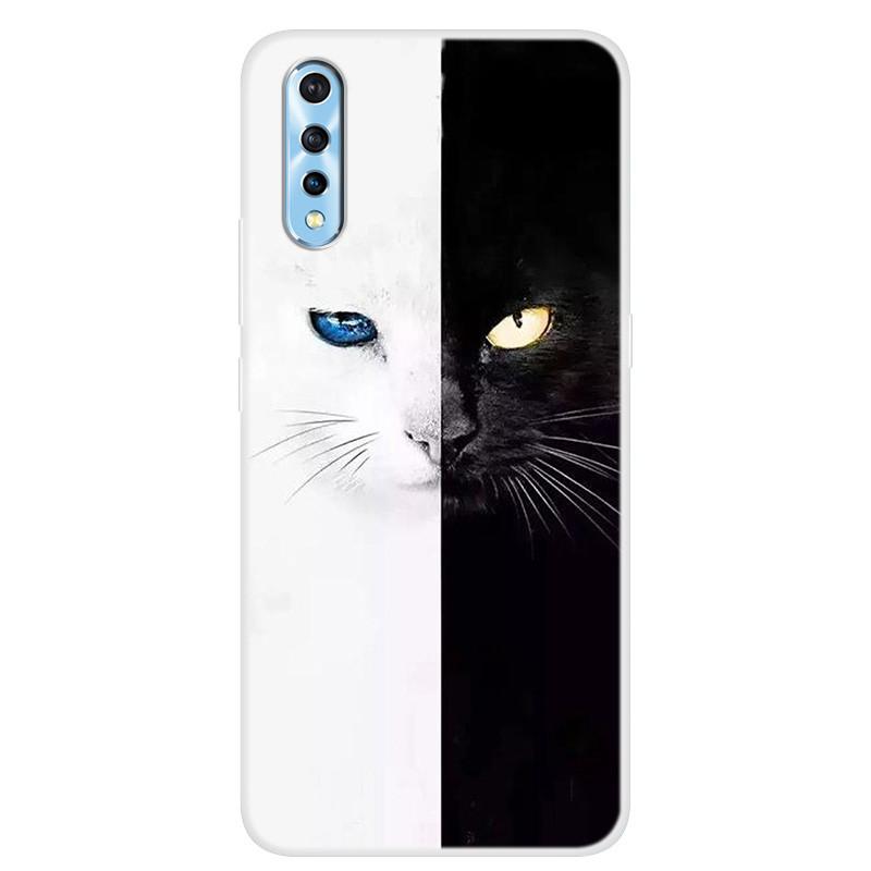 For Vivo V17 Neo Case Soft Silicone Back Case for Vivo S1 1907 6.38" Phone Cover For Vivo V17Neo V 17 neo 1907 Cases Bumper Capa