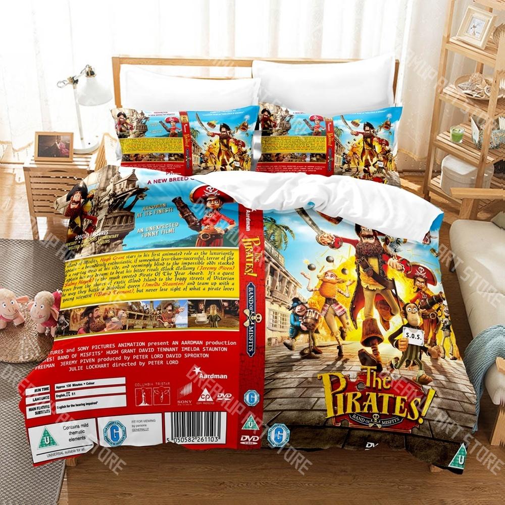 Moda I Pirati! Set Biancheria da Letto Band of Misfits Singolo Gemello Matrimoniale Queen King Size Set Letto Camera da Letto Bambini Set Copripiumino