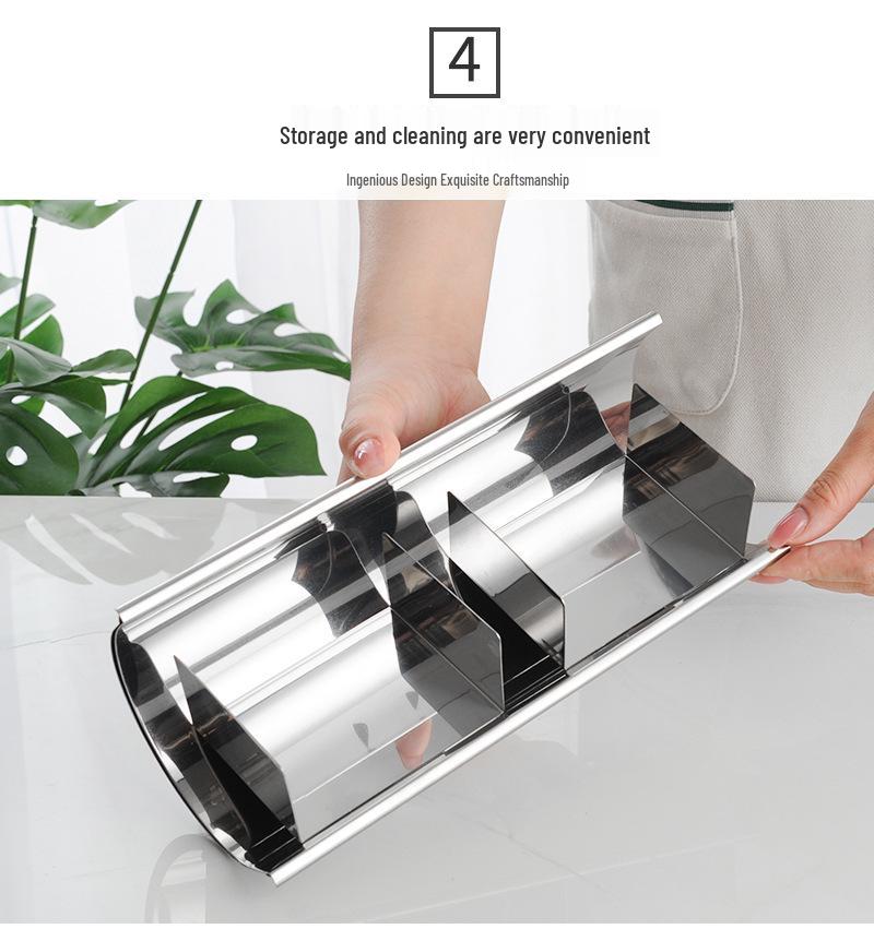 Stainless Steel Adjustable Semicircular Cake and Bread Mold