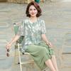 Hodo Mom's 2025 Summer Chiffon Two-Piece Set