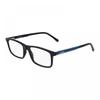 Lacoste Eyeglasses Rectangle Full Rim  Black Frame And Clear Demo Lenses L285800