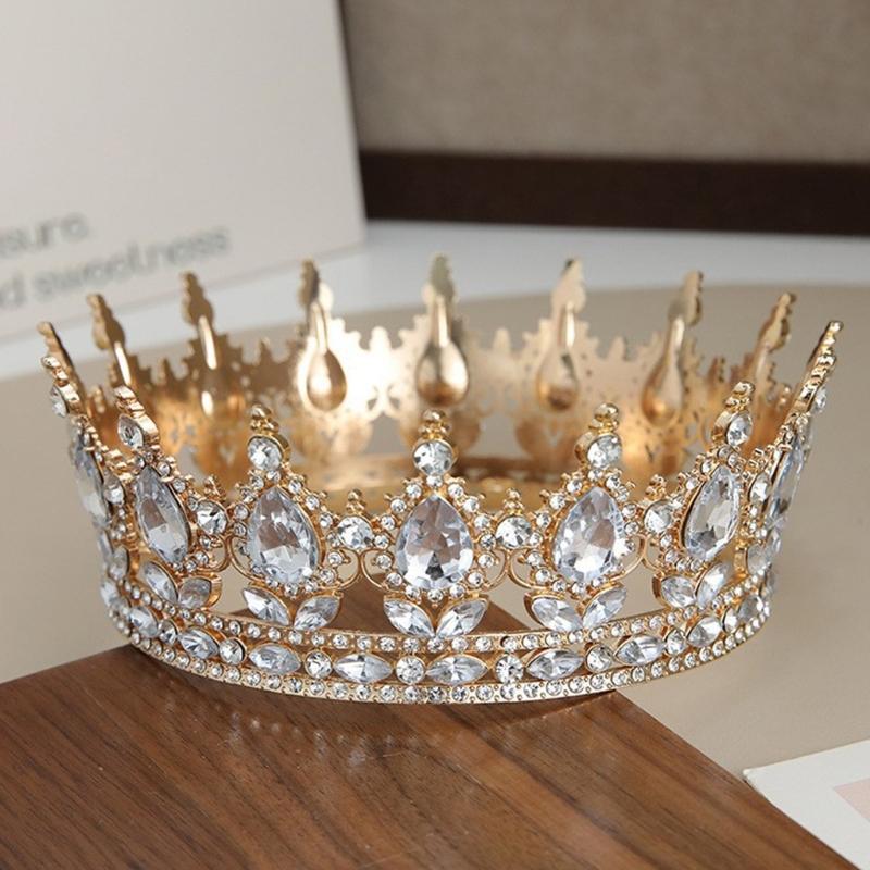 Royal Inspired 8 Eye Tiaras Headpiece Attractive Dance Hair Decors Perfect For Brides Bridesmaids And Formal Event