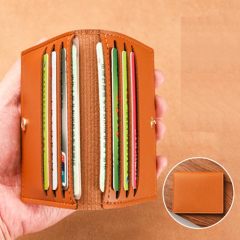 Card Bag Bank ID Card Case Driver's License Wallet Simple And Anti Demagnetization Card Holder