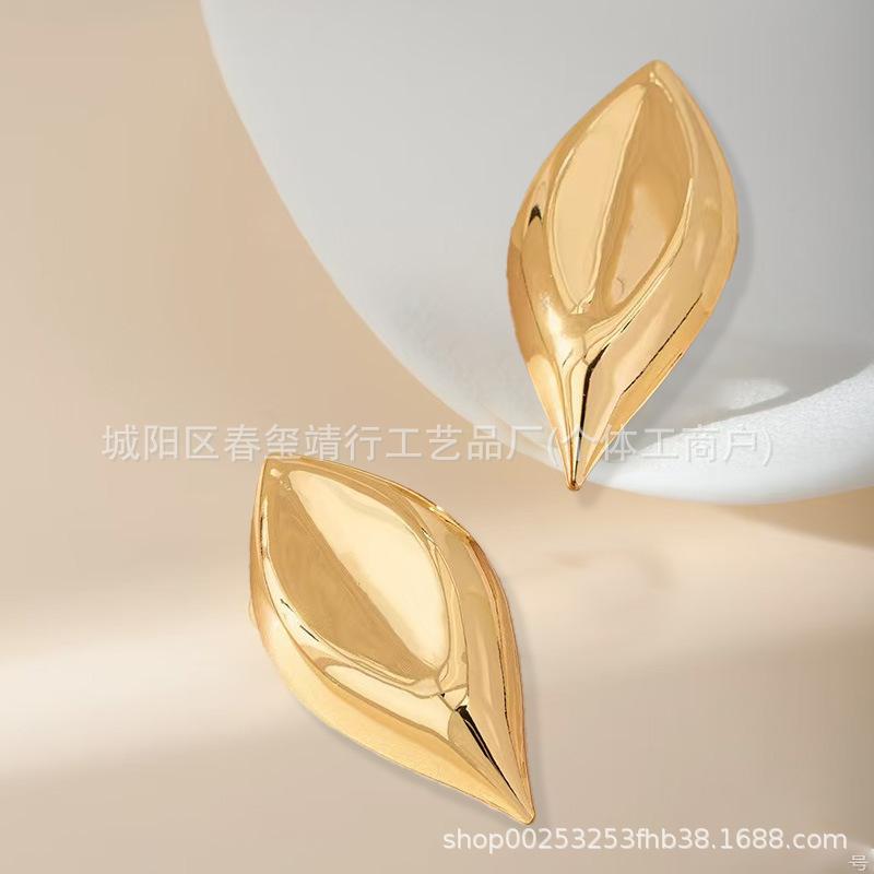 Simple Drop Stud Earrings Fashion Commuter High Sense Geometric Women's Earrings Daily Casual Versatile