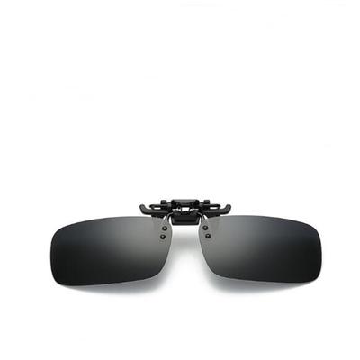Clip On Style Sunglasses UV400 Polarized Fishing Eyewear Day Time / Night Vision Glasses