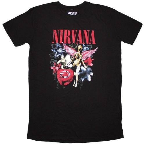 Nirvana Womens/Ladies In Utero Vintage Collage T-Shirt Dress