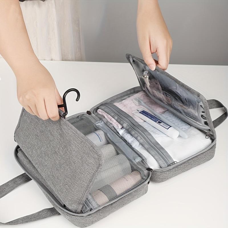 Large Capacity Toiletry Makeup Bag Cosmetic Storage Travel Hanging Washbag
