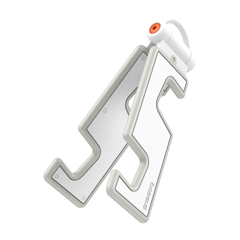 

Baseus Подставка-держатель для телефона Портативная Складная Легкая Тонкая Крепление Стабильная Настольная Подставка для iPhone Карманный Универсальный Держатель для Мобильного Телефона белый