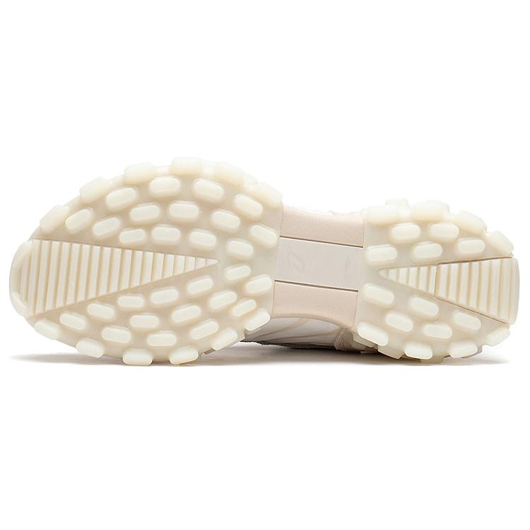 New LiNing OVERLOAD Casual Shoes Women's Low Top Swan White/Standard White AZGS082-1