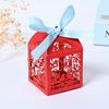Creative And Simple Hollow Packaging Box Luxury Boxes Party Favour Love Bird Wedding Candy Box Gift