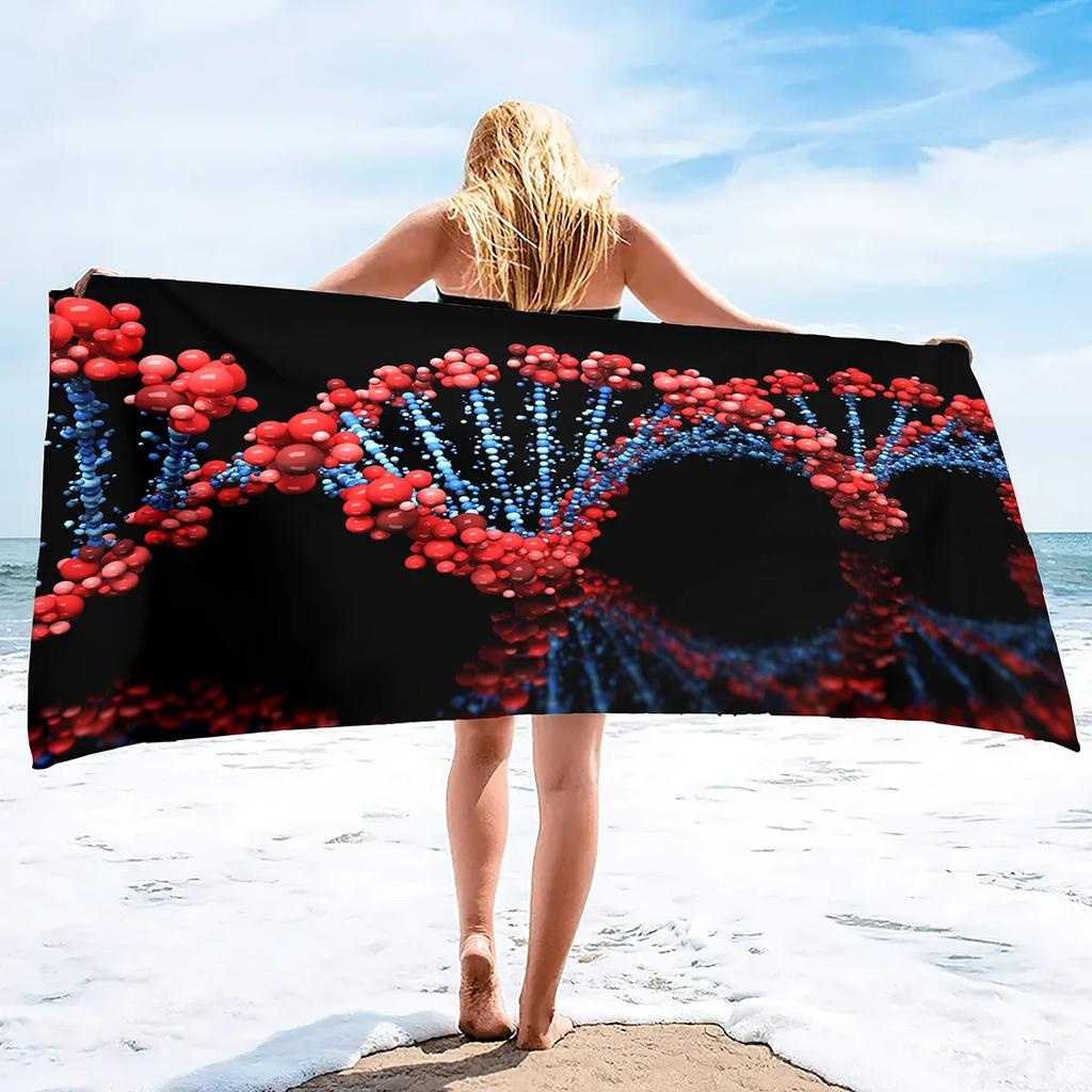 Modern Abstract Art Beach Towel, Microfiber Sandproof Beach Towels,Lightweight Large Oversized Beach Blanket for Travel Camping