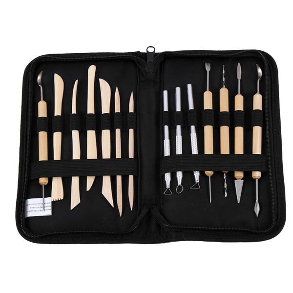 Buy 14 PCS Portable Professional Safe Clay Modeling Chisel Tools Kit