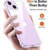 Coque de protection - BOOLING - iPhone 15 Plus - Silicone Antichoc - Transparent - Slim