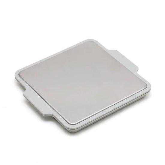 GEL-COOL Bento Babykost Kühlung Schnelle Kälteplatte Wärmeableitung Ca. B21T18H2cm Isoliert Zeitsparend Küchenartikel Hellgrau