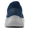 Skechers Zapatos sin cordones Suela gruesa Elástico suave Cómodos Zapatos para caminar Amortiguadores Resistentes al desgaste Bajos Casual Zapatillas para hombre 216333-NVY