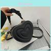 Fashionable 2024 Heart Design Womens Bag Chic Single Strap Crossbody For Daily Use