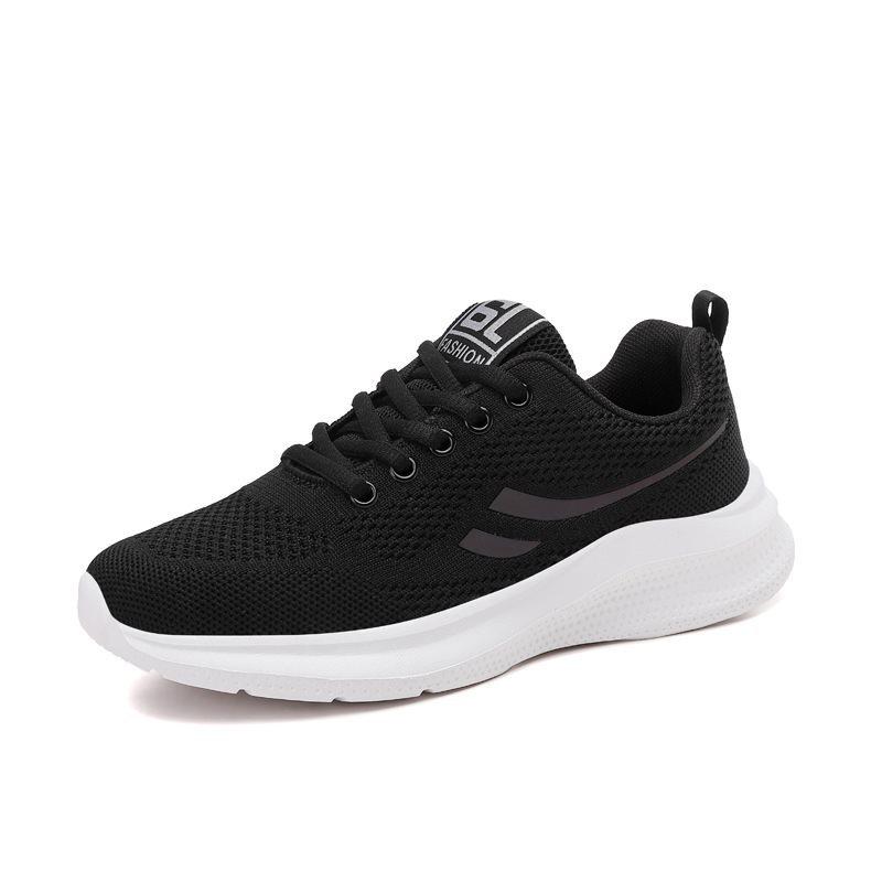 Women's Running Shoes Breathable Fly-knit Versatile Casual Shoes and Mesh Shoes