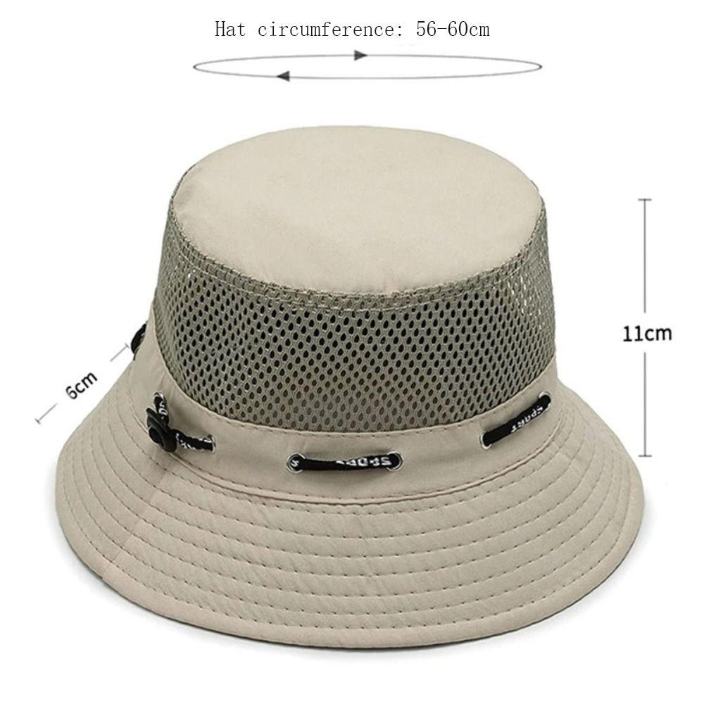 UV Protect Sun Hat Breathable Bucket Hat Fisherman Hat  Summer Outdoor Traveling Fishing Hiking