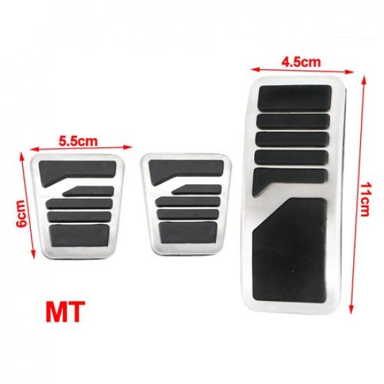 Car Auto Brake Fuel Pedal Cover For Mitsubishi ASX Outlander Lancer EX Pajero AU