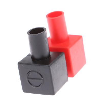 4Pcs/Set Universal Square Motorcycle Car Battery Terminals Rubber Covers