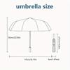 1pc Cloudy Friends: Cute Kawaii Cloud Umbrella with Blue Bow - Automatic Opening & Closing, Foldable Design, Ideal for Fans, Travelers, Everyday Use,