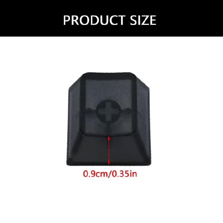 4Pcs Height Transparent Keycap PC Transparent Keycaps Waterproof Clear Keycaps Keyboard Covers Keyboards Supplies