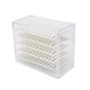 Grafted Eyelash Organizer: 5-Layer Acrylic Storage Box, Multiple Colors
