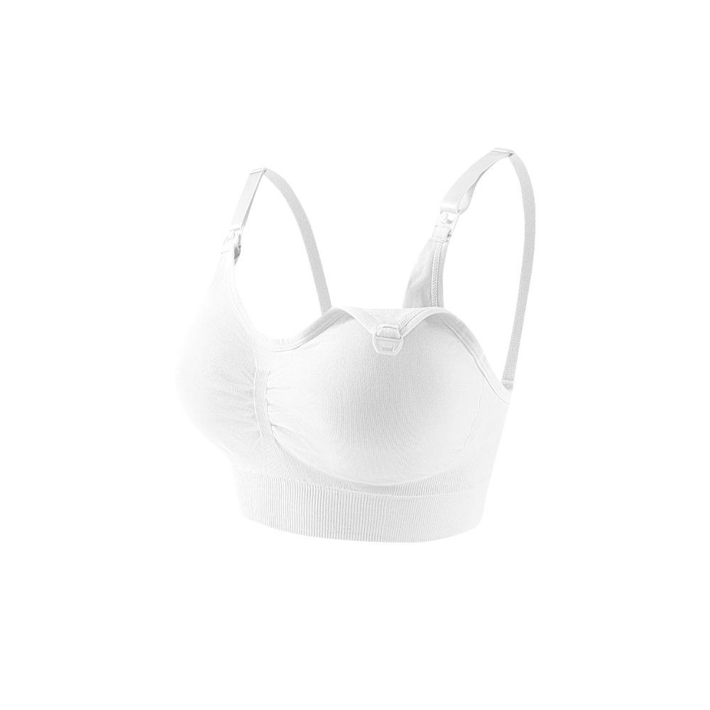 Women's Wire-Free Seamless Bralette, Adjustable Straps Full Coverage Soft Comfort Bra for Daily Wear