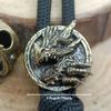 Dragon Brass Knife Bead EDC DIY Paracord Pendant Jewelry Accessories Umbrella Rope Keychain Lanyard Hangings