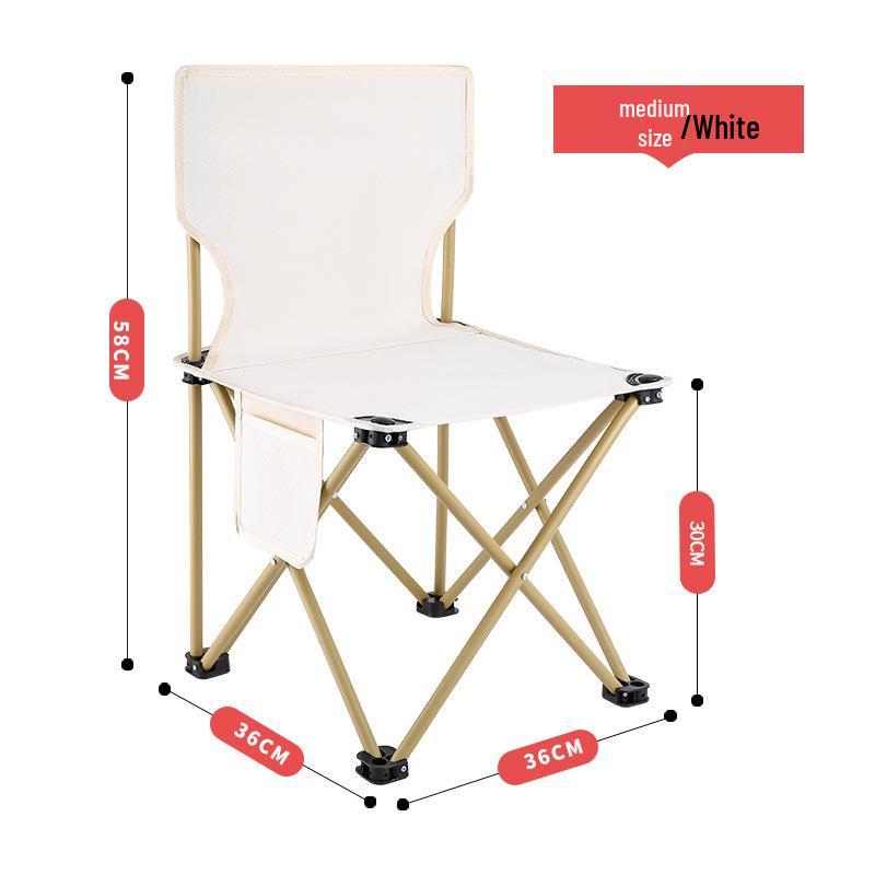 Portable Folding Camping Chair - Compact Outdoor Stool for Sketching and Fishing