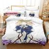 Violet Evergarden Bedding Set Single Twin Printed Bed Set With Pillowcase Duvet Cover Soft Single Double Queen Super King Size