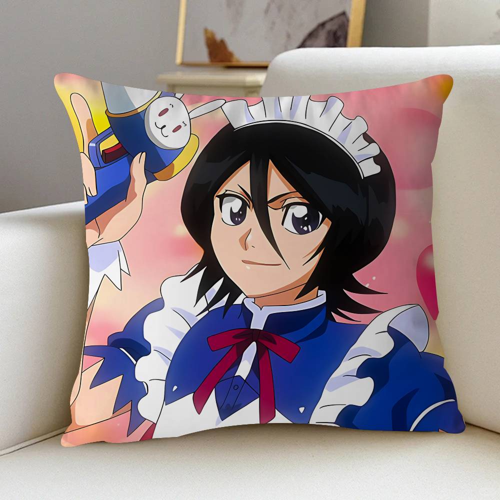 Rukia K-Kuchiki Kissenbezug Dekokissen Sofa Heimdeko Hülle Kissenbezüge