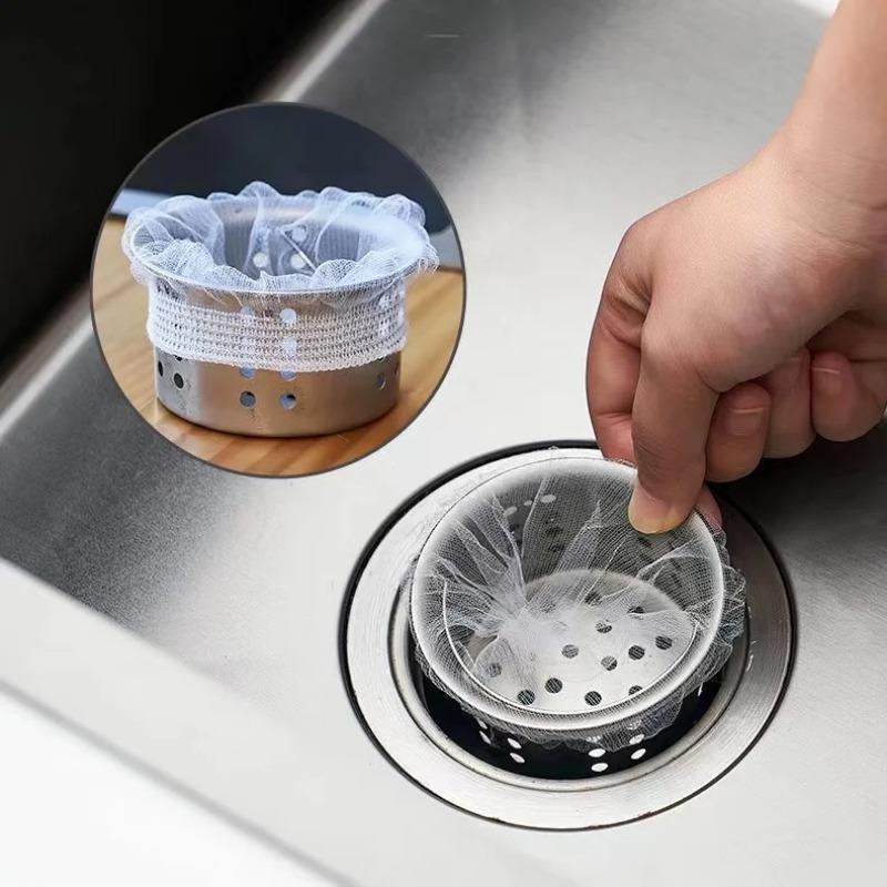 Disposable Kitchen Sink Strainer Drain Filter Net Food Waste Disposal Bag One-time Use Drainage Filter for Kitchen Sink
