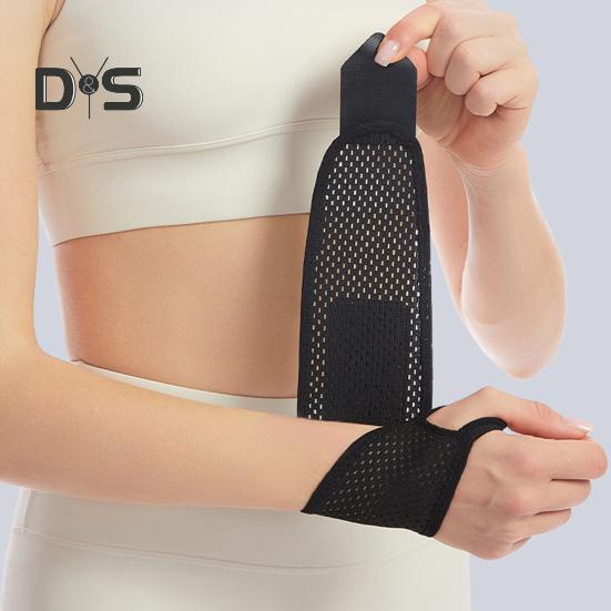 1pc Support de Poignet Sportif Réglable Respirant Sangle de Maintien du Poignet Homme Femme Fitness Enveloppement de Poignet Arthrite Tendinite Soulagement de la Douleur Manchon de Compression