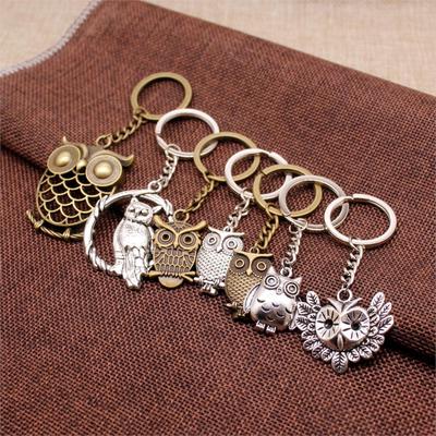 1 Piece Owl Keychain Key Chain Key Ring Owl Christian Car Accessories For Girls