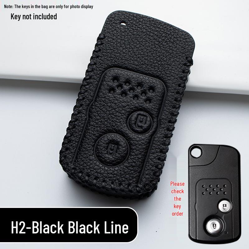 Honda Key Cover for Civic, XRV, Accord, Lingpai, CRV, Jade, Integra, Breeze (10th & 11th Gen) Car Package Buckle.