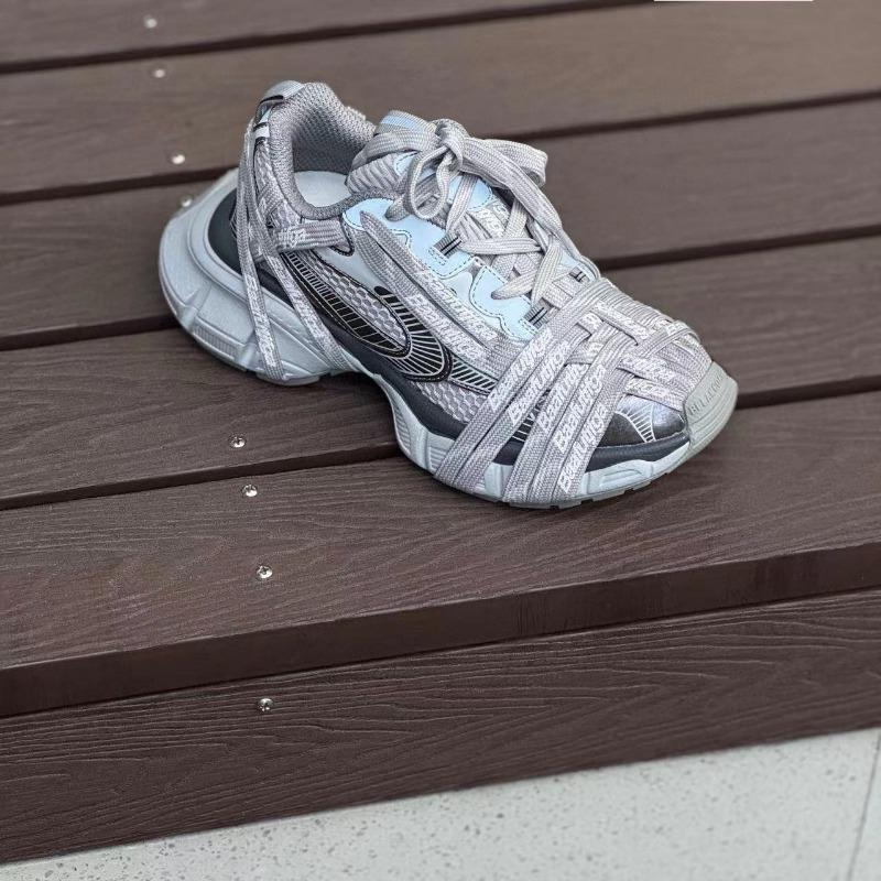 

Ремни Человека-паука платформа папины кроссовки женские новые дышащие универсальные сетчатые повседневные спортивные старые кроссовки для бега 40 серый