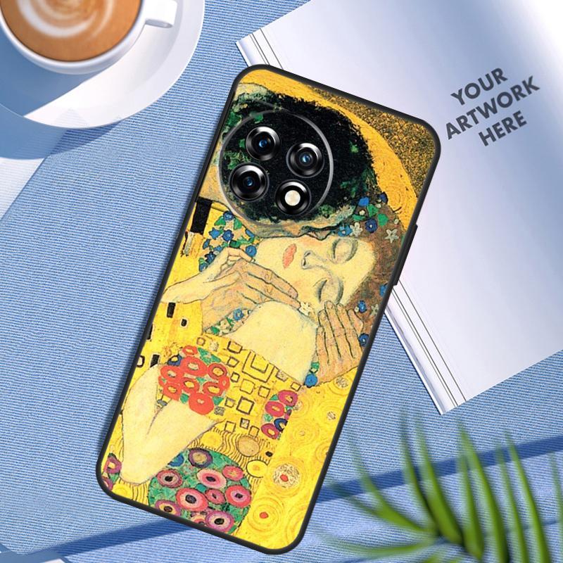 Gustav Klimt Kiss Art Case For OnePlus Nord CE 5 3 4 Lite N20 N30 OnePlus 15 13 12 11 10T 13T 13R 8 9 10 Pro Cover