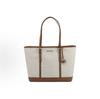 Borsa a Tote Classica Monogramma Jet Set Travel da Donna Vanilla-Bianco 35S0GTVT1V-150