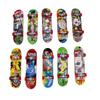 3 BUC Fingerboard Trotinetă de Degete Mini Placă de Skateboard Deck Aliaj/Plastic Antistres Tech Bracket Panou de Birou Non Jucării Antrenament