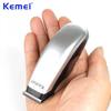 Kemei KM-666 Mini Electric Hair Trimmer - Portable, Battery-Powered Hair Clipper for Home Use.