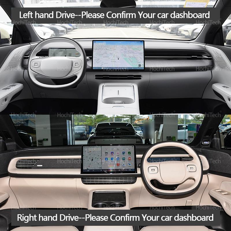 Anti-UV Suede Leather Dash Mat for XPeng G6 Accessories 2023 2024 2025 Black/Brown Dashboard Cover Sun Shade Carpet Non-slip Pad