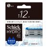 Hydro Extreme Replacement Blades for Normal Skin Shaving Razor (12 Blades) - Men's