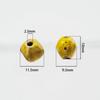 10pcs/Lots Irregular Ceramic Beads Colored Spacer Loose Beads for DIY Necklace Bracelet Keychain Jewelry Making Findings