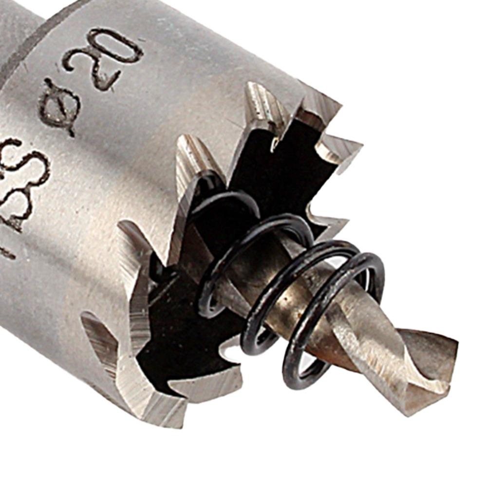 HSS 4341 Hole Saw Cutter 20mm Diameter Metal Drill Bit Heavy Duty Hole Saw For Wood Drilling
