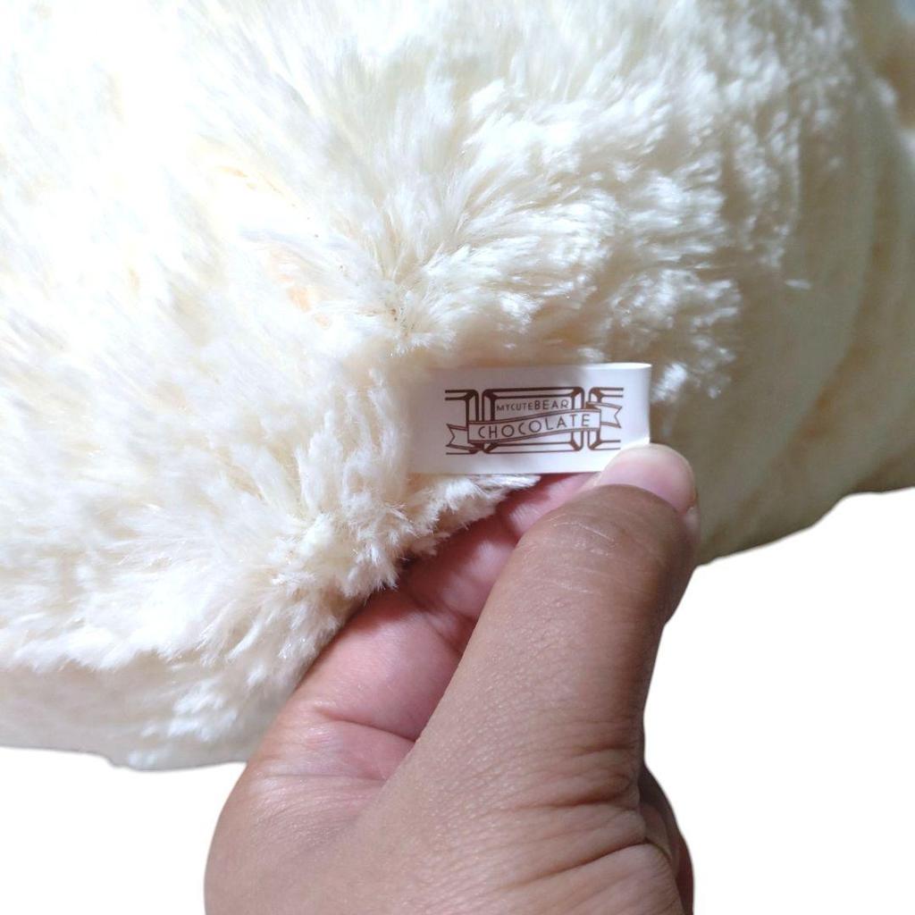 [USED] Cream-colored Teddy Bear, Off-White, Ivory, Extra Large, Big